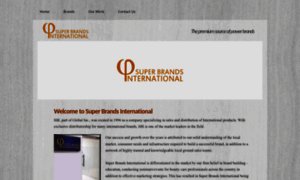 Superbrandsinternational.com thumbnail