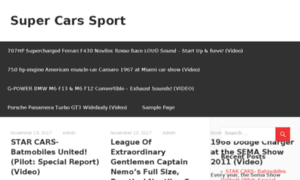 Supercarssport.com thumbnail