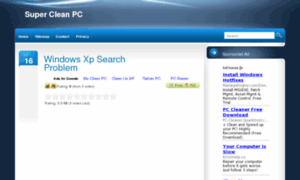 Supercleanpc.info thumbnail