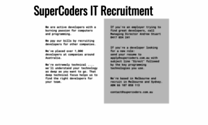 Supercoders.com.au thumbnail