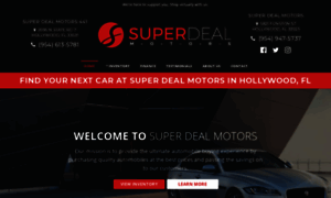 Superdealmotors.net thumbnail