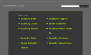 Superdrys.co.uk thumbnail