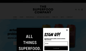 Superfoodandcompany.com thumbnail