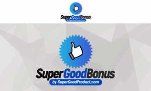 Supergoodbonus.com thumbnail