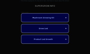 Supergrow.info thumbnail