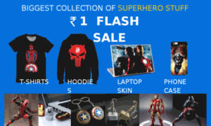 Superheroconindia-flashsale.pagedemo.co thumbnail