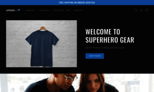 Superherogearstore.com thumbnail