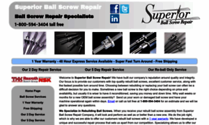Superiorballscrewrepair.com thumbnail