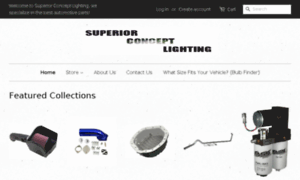 Superiorconceptlighting.com thumbnail