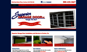 Superiorgaragedoorinc.com thumbnail