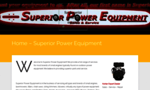 Superiorpowerequip.com thumbnail