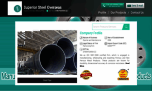 Superiorsteelindustries.net thumbnail