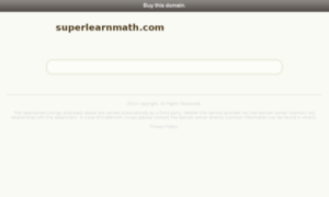 Superlearnmath.com thumbnail