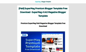 Supermag-premium-template-download.blogspot.com thumbnail