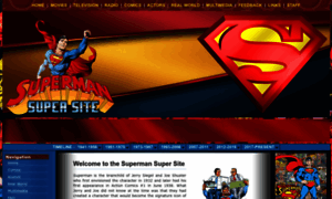 Supermansupersite.com thumbnail