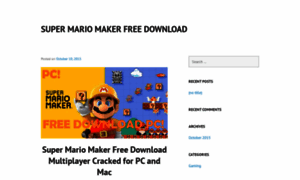 Supermariomakerfreedownload.wordpress.com thumbnail