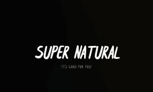 Supernaturalfood.be thumbnail