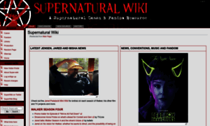 Supernaturalwiki.com thumbnail