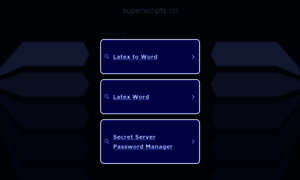 Superscripts.co thumbnail