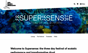 Supersense.artscentremelbourne.com.au thumbnail