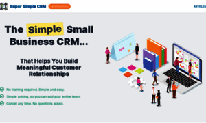 Supersimplecrm.com thumbnail