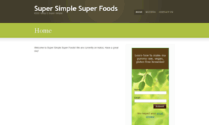Supersimplesuperfoods.com thumbnail