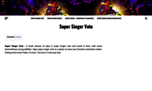 Supersingervotes.com thumbnail
