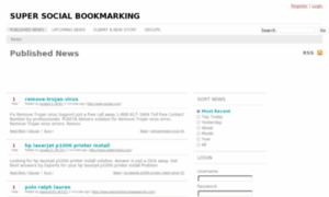 Supersocialbookmarking.info thumbnail