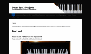 Supersynthprojects.com thumbnail