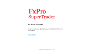 Supertrader.fxpro.com thumbnail