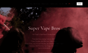 Supervapebrosgaslamp.com thumbnail