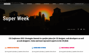 Superweek.dts.edu thumbnail