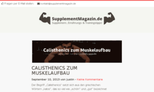 Supplementmagazin.de thumbnail