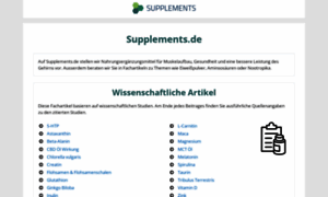 Supplements.de thumbnail