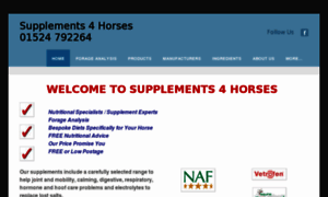Supplements4horses.co.uk thumbnail