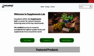 Supplementslab.org thumbnail