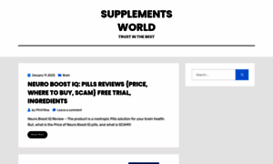 Supplementsworld.org thumbnail