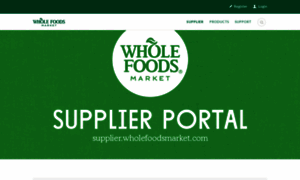 Supplier.wholefoodsmarket.com thumbnail
