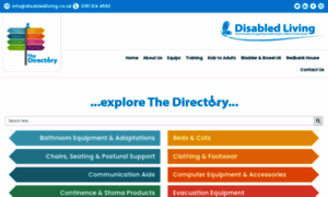 Supplierdirectory.disabledliving.co.uk thumbnail