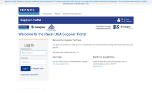 Supplierportal.rexelusa.com thumbnail