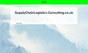 Supplychainlogistics-consulting.co.uk thumbnail
