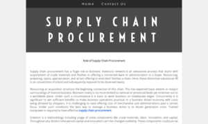 Supplychainprocurement.yolasite.com thumbnail
