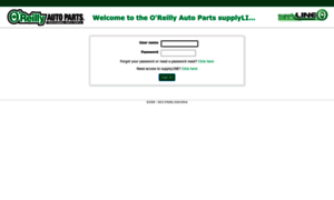 Supplyline.oreillyauto.com thumbnail