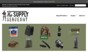 Supplysergeantshop.com thumbnail