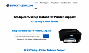 Support-123hp.com thumbnail