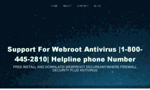 Support-for-webroot-antivirus-helpline.bravesites.com thumbnail