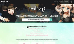 Support-mabinogi.nexon.net thumbnail