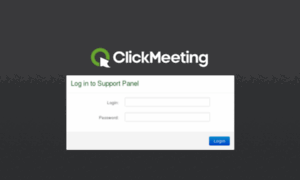 Support-panel.clickmeeting.com thumbnail