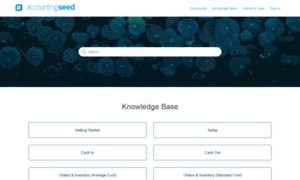 Support.accountingseed.com thumbnail