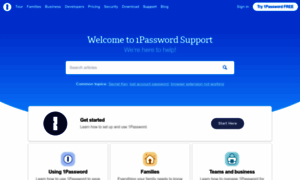 Support.agilebits.com thumbnail